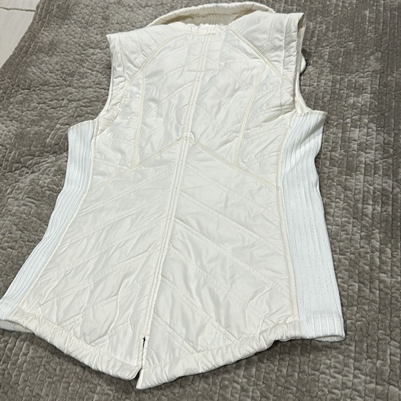 Prana Full zip Off White Vest- M - Picture 7 of 12